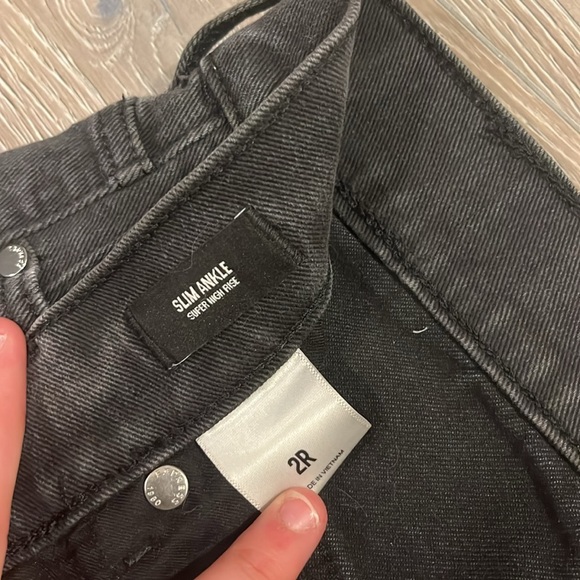 Express Black Slim Ankle Jean - Picture 5 of 6